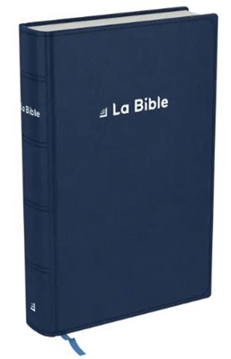 Bible Darby revisée format compact, souple bleu, tranche argent