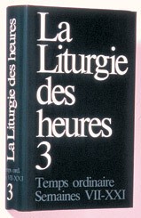 La liturgie des heures 3