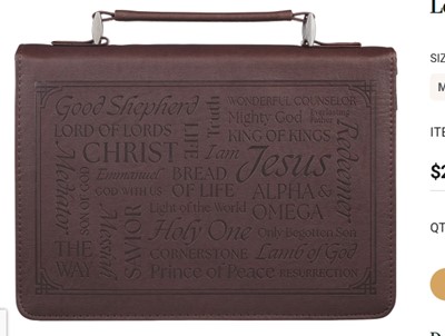 Pochette Bible Large