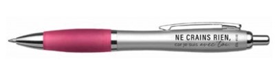 Stylo mot d'ordre 2027 rose
