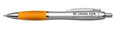 Stylo mot d'ordre 2027 orange