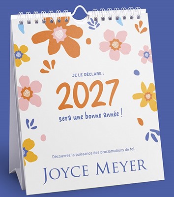 Calendrier Joyce Meyer 2027