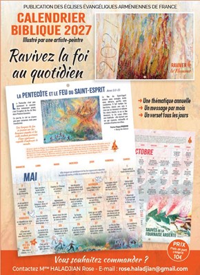 Calendrier raviver la flamme