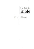 Bible NEG gros caractères