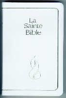 Bible NEG compact fibrocuir souple blanc tranche or