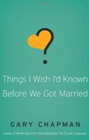 Things I Wish I'D Know Before I Got Married