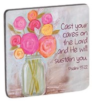 Magnet Cast your cares on the Lord