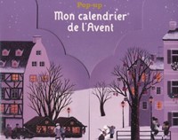 Mon calendrier de l'Avent Village violet pop-up