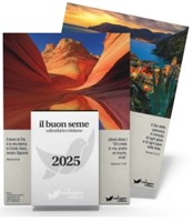 Calendrier Bonne Semence plaque en italien 2025