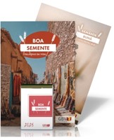 Calendrier Bonne Semence plaque en portugais