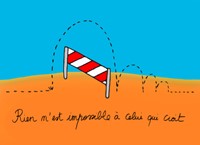 Carte postale saut d'obstacles