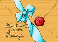 Carte double mariage
