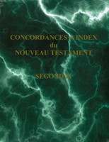 Concordance et index du Nouveau Testament