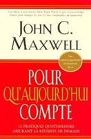 Pour qu'aujourd'hui compte