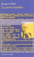La parole humiliée