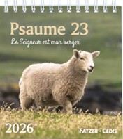 Psaume 23 calendrier petit format 2026