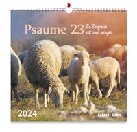 Psaume 23 calendrier grand format 2024