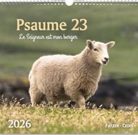 Psaume 23 calendrier grand format 2026