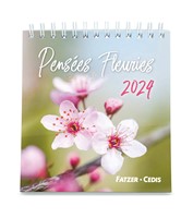 Pensees fleuries calendrier 2024