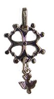 Croix Huguenote Argent 10 Mm