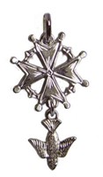 Croix huguenote argent 2,71 g