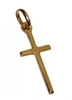 Croix petite en plaqué or