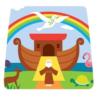 Bougeoir arche de Noé