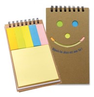 Carnet bloc-note + post-it