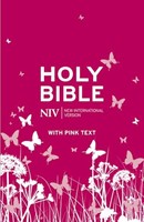 NIV Bible Pocket Zip Pink