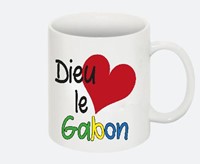 Mug Dieu aime le Gabon