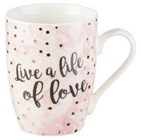 Mug Live a life of love