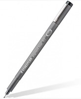 Stylo Staedtler Pigmentliner noir 0.1mm pour Bible