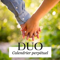 Calendrier perpétuel Duo