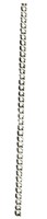 Collier argent 60 cm