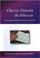 Cher(e) témoin de Jehovah