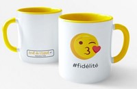 Mug jaune Fidélité
