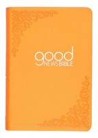 Good news bible compact soft touch orange