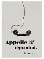 Affiche A3 Téléphone