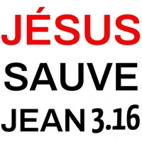 Sticker Jésus sauve 7.5cm