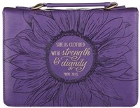 Pochette Bible Medium Strengh and dignity Proverbs 31:25