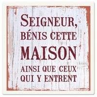 Céramique sans cadre vintage 10 x10 cm