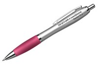 Stylo mot d'ordre 2023 rose