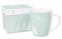 Mug Noël en porcelaine  