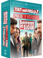 Coffret 3 DVD comédies - Tout mais pas ça - Prière de m'épouser - Bienvenue en Sicile