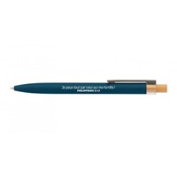 Stylo alu Dana bleu 