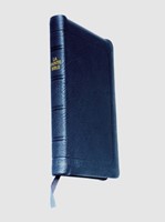 Bible Darby à rebords cuir noir, format de poche