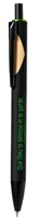 Stylo bambou et aluminium vert
