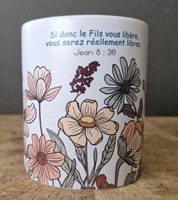 Mug fleurs jn 8.36