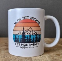 Mug montagnes, Matthieu 17.20