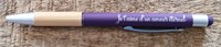 Stylo bambou violet, Jérémie 31.3